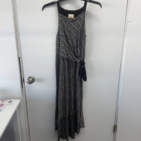 Maeve Anthropology Asymmetrical Black Sleeveless Dress - XS, - Picture 8 of 11